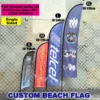 Feather Flag Pole Kit with Cross Base