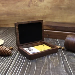 S016fa5506dcb498caecae031843f7aabv.webp Solid Wood Magnetic Card Box