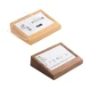 Wooden Base Acrylic Menu Sign Holder