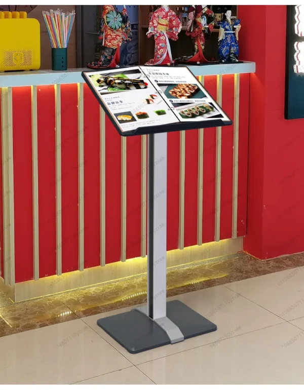 S142aa013341c40e8b28ec6299c37eb49B.webp Heavy Duty Floor Standing Menu Board