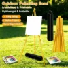 Adjustable Wooden Floor Easel Stand