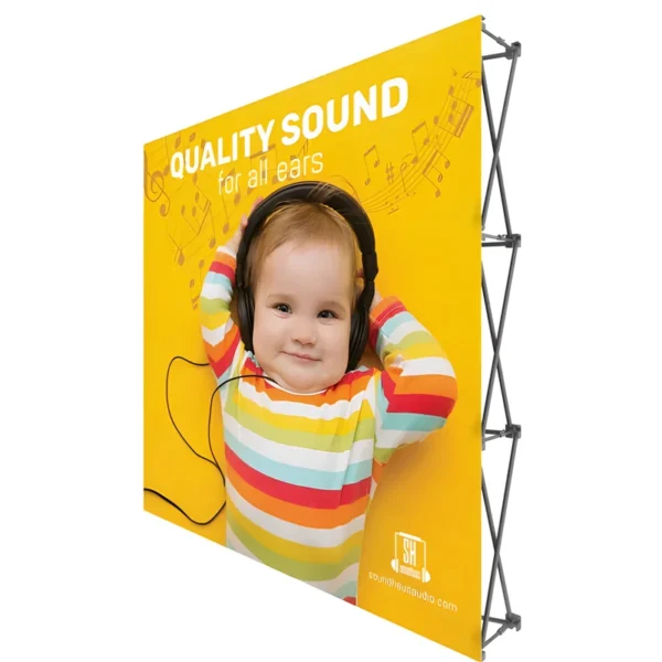 Portable Trade Show Fabric Display Wall