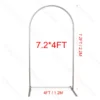 Silver & Gold Chiara Arch Stand