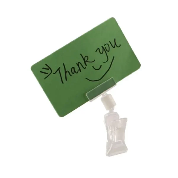 Rotatable Sign Clip Holder (12pcs)