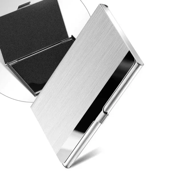 Slim Stainless Steel Business Card Case