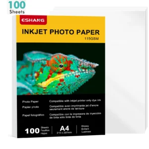 S6221ca19768e4ca1a82af126b1696294S.webp A4 Glossy Photo Paper 115gsm (100 Sheets)
