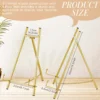 Metal Tabletop Easel Stand 16.5 Inch