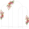 White Metal Arch Backdrop Stand