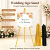 Adjustable Wooden Floor Easel Stand
