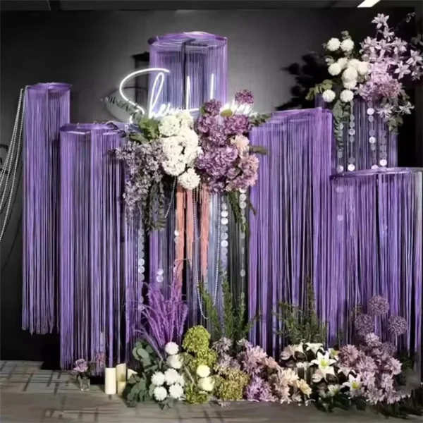 Telescopic Round Arch Stand Set (4pcs)
