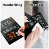Erasable Acrylic Chalkboard Table Sign