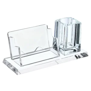 S809ab076d87c42adacf9d8da86a4a7c1K.webp Clear Acrylic Card Holder with Pen Pot