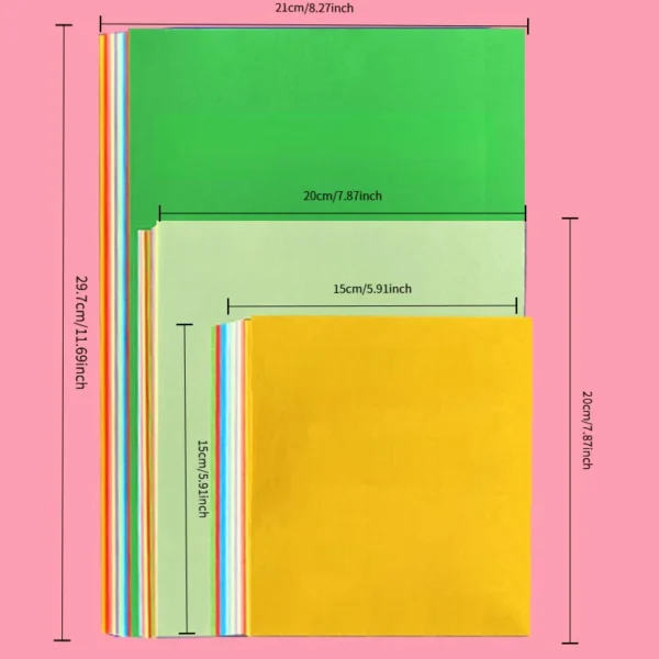 Double-Sided Origami Paper 15cm (100pcs)