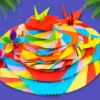 Double-Sided Origami Paper 15cm (100pcs)