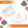 Mini Clear Card Stand Base (12/24/48pcs)