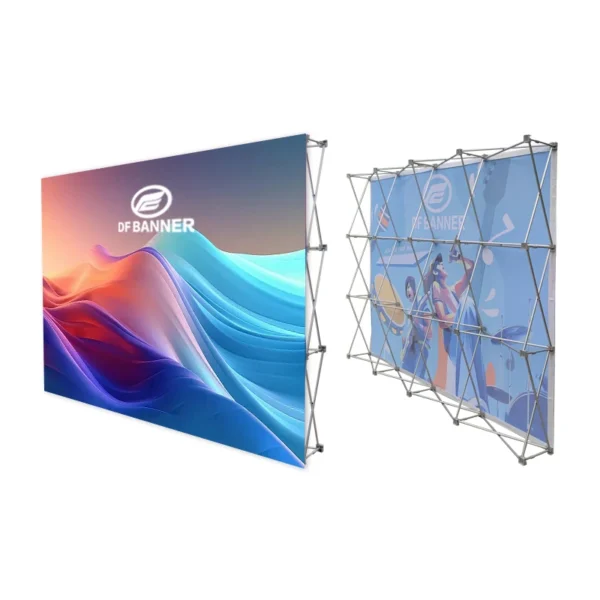 Pop Up Aluminium Backdrop Frame