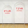 Silver & Gold Chiara Arch Stand