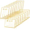 Sc3a3ffd1036e484c8ea7d8aae15da1feG.webp Gold Border Acrylic Sign Holder