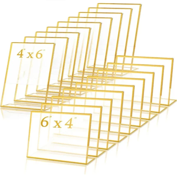 Sc3a3ffd1036e484c8ea7d8aae15da1feG.webp Gold Border Acrylic Sign Holder