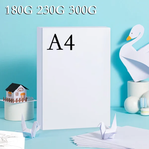 A4 White Cardboard Paper 180/230/300gsm