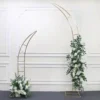 Gold Square Arch Backdrop Frame