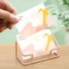 Modern Metal Desktop Card Display Holder