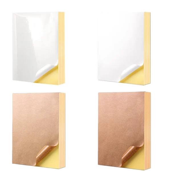 A4 Printable Sticker Label Paper (20 Sheets)
