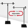 Adjustable Stainless Steel Poster Stand with Clip